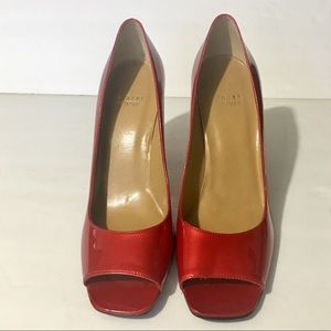 STUART WEITZMAN RED SHOES SIZE 9M